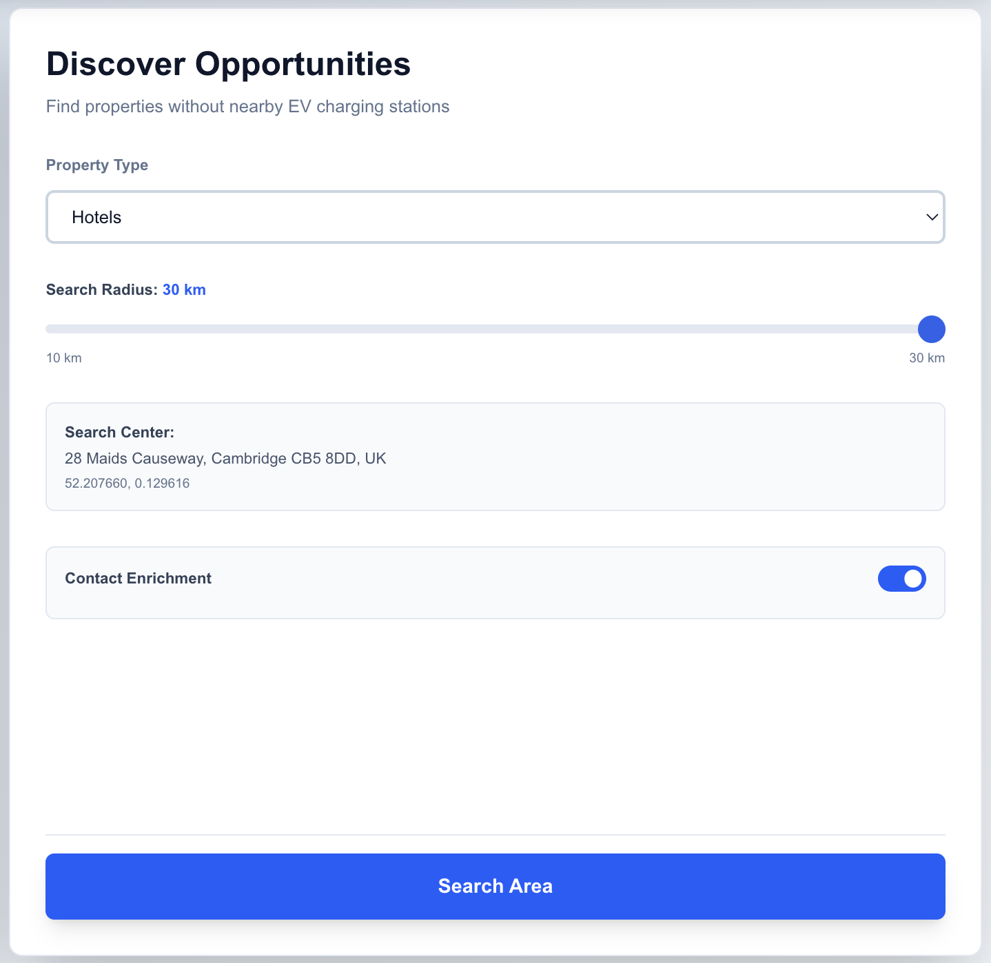Search Configuration